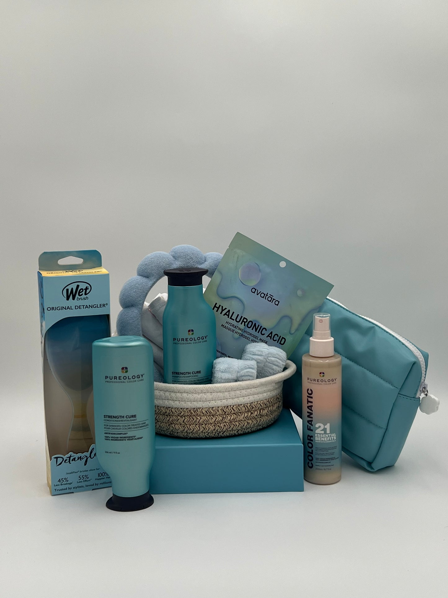 Blue-Themed Beauty Self-Care Box – Restore. Refresh. Glow. 💙