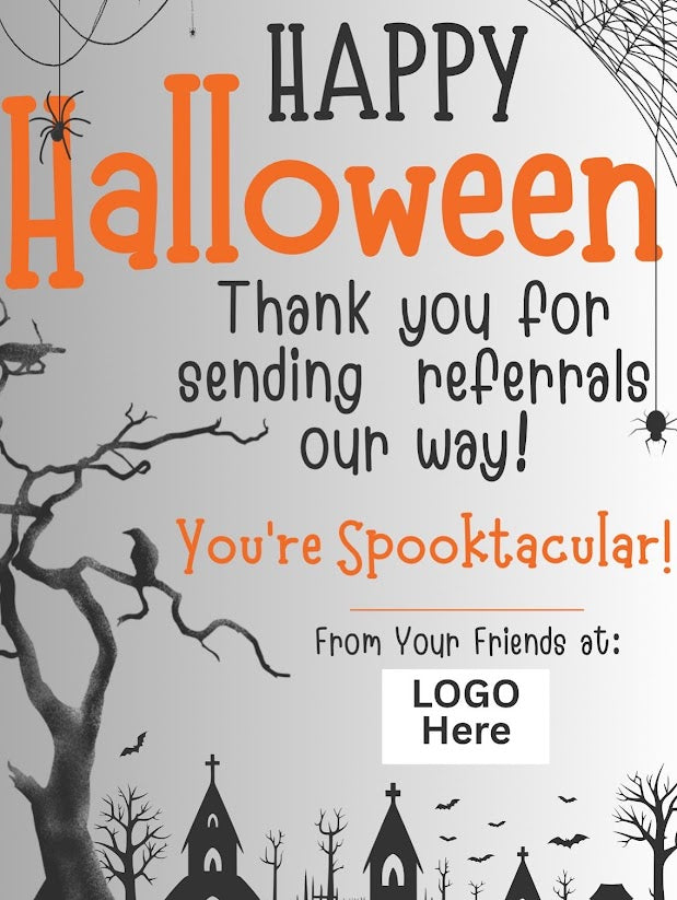 🎃 Halloween “Thank You” Gift