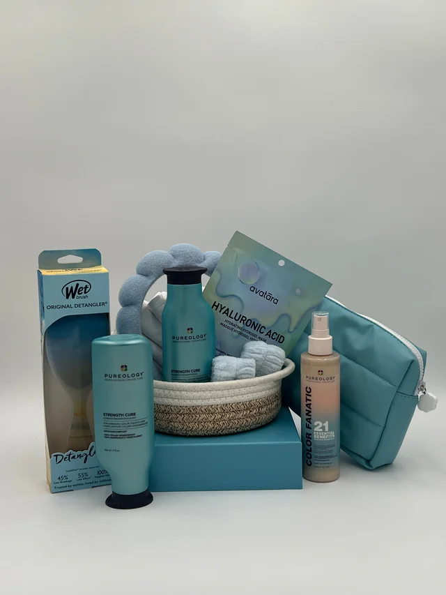 Blue-Themed Beauty Self-Care Box – Restore. Refresh. Glow. 💙